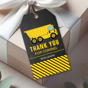 LKW Bau Geburtstagsfeier Geschenk Geschenkanhänger