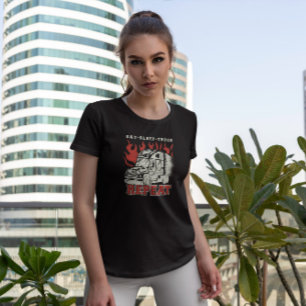 LKW-Beförderungsweg T-Shirt