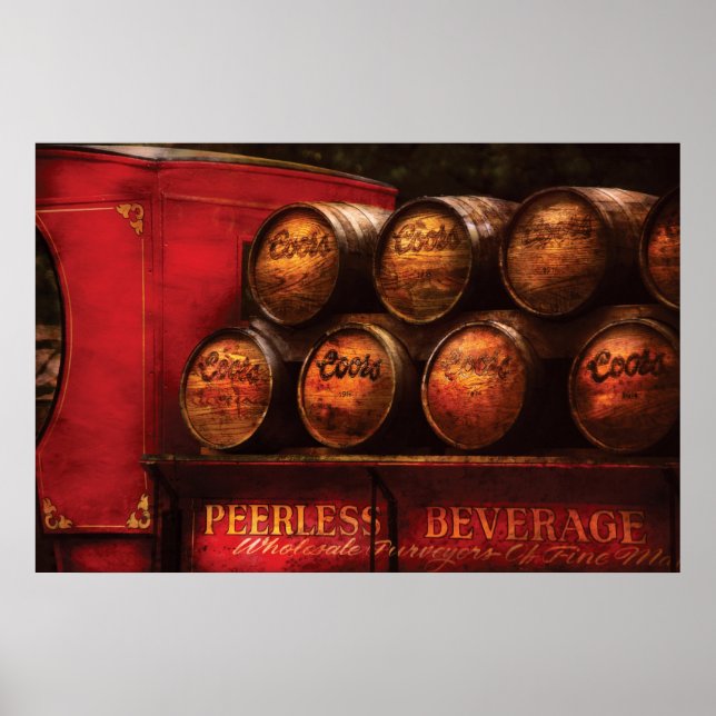 LKW - Bierkruck Poster (Vorne)