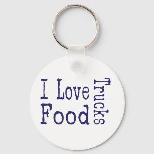 LKW-Block der Liebe I Nahrungsmittel Schlüsselanhänger