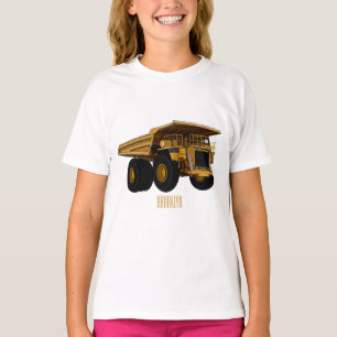 LKW Cartoon-Illustration T-Shirt