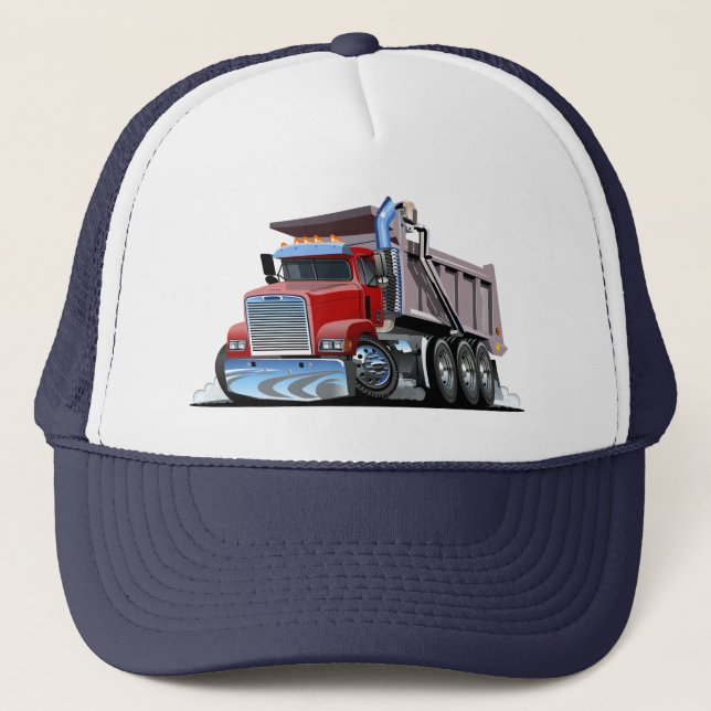 LKW-Cartoon Truckerkappe (Vorderseite)