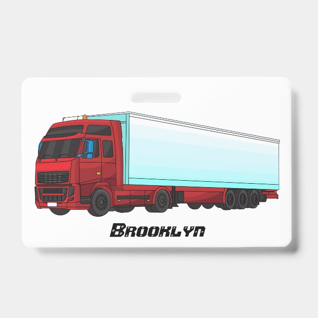 LKW-Darstellung Ausweis (Vorderseite)
