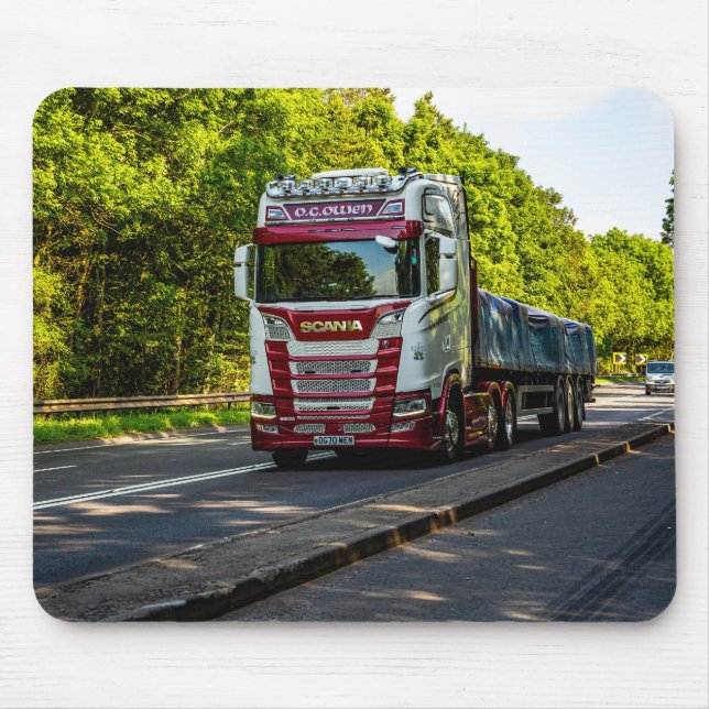 LKW durch Herefordshire-Mauspad Mousepad (Vorne)