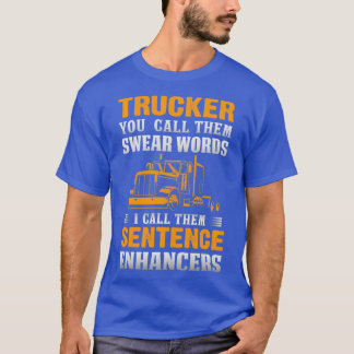 Lkw-Fahrer 2022 Vintage Retrofarben 15 T-Shirt