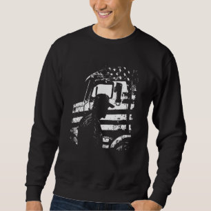 LKW-Fahrer Amerikanische große Sattelschlepper Die Sweatshirt
