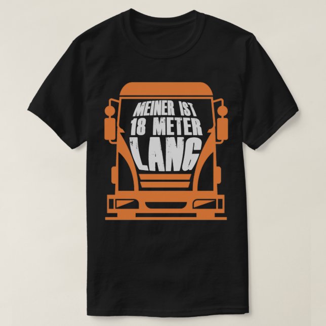 LKW Fahrer Busfahrer LKW Funny Geschenk T-Shirt (Design vorne)