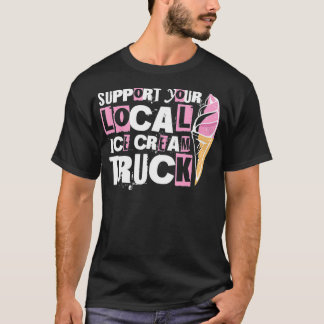 Lkw-Fahrer für Eiscreme T-Shirt