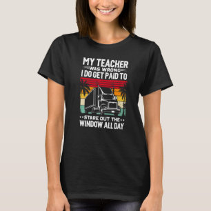 LKW-Fahrer für Männer Frauen T-Shirt