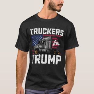 LKW-Fahrer für Trump Präsidentschaftswahl Vintage T-Shirt