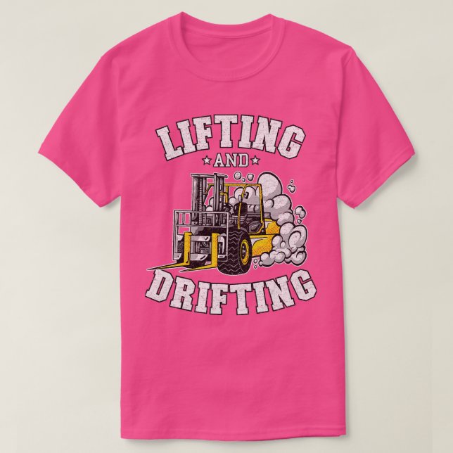 LKW-Fahrer: Gabelstapler T-Shirt (Design vorne)