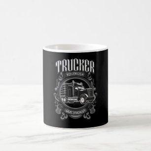 LKW-Fahrer-Geschenke Sprüche Trucker Kaffeetasse