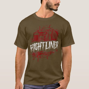 LKW-Fahrer Halloween Pub Vintag Frightl T-Shirt