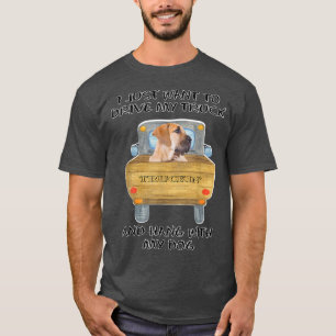 Lkw-Fahrer Hund Boerboel T-Shirt