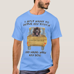 Lkw-Fahrer Hund Leonberger T-Shirt