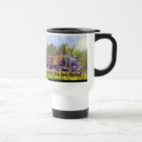 Lkw-Fahrer Kaffeepause Drink Tasse