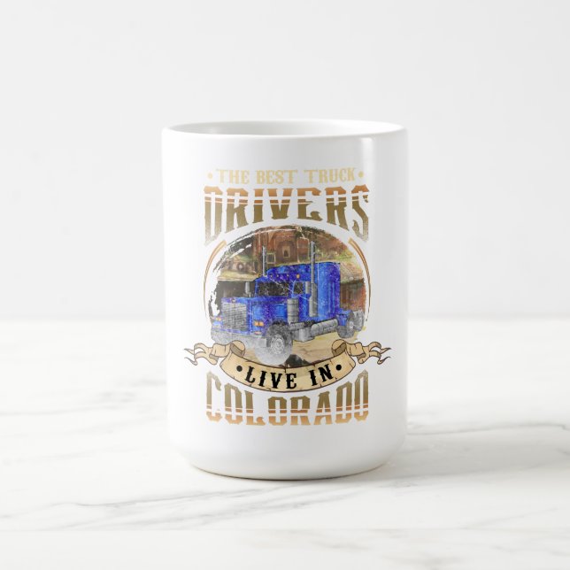 LKW-Fahrer Kaffeetasse (Mittel)
