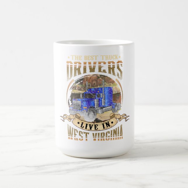 LKW-Fahrer Kaffeetasse (Mittel)