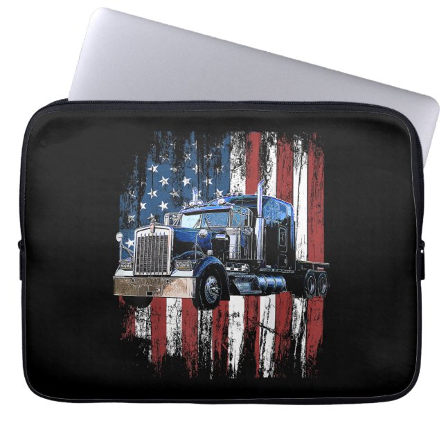 LKW-Fahrer LKW-Fahrer Gi Laptopschutzhülle (Vorderseite)