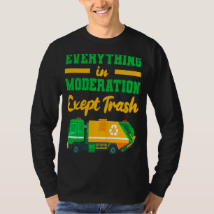 LKW-Fahrer LKW-LKW-LKW Mülltransporter T-Shirt