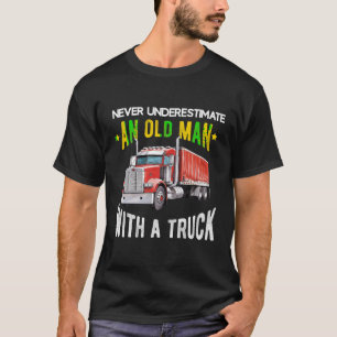 Lkw-Fahrer Männer Vater Funny Trucking Semi T-Shirt