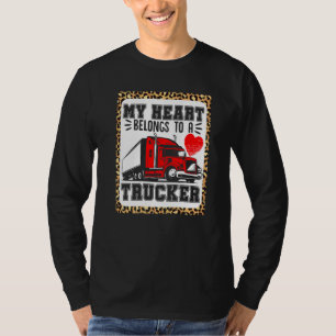 LKW-Fahrer Mein Herz gehört einer LKW-Fahrerin T-Shirt