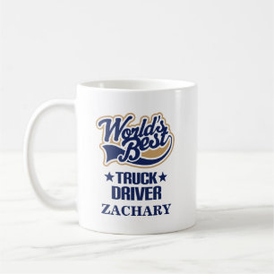 LKW-Fahrer-personalisiertes Tassen-Geschenk Tasse