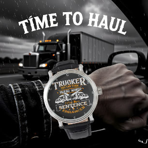 LKW-Fahrer-Schimpfwörter: Satzverstärker Armbanduhr