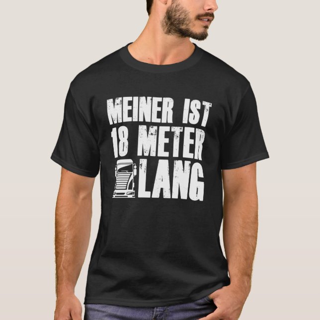 LKW-Fahrer T-Shirt (Vorderseite)