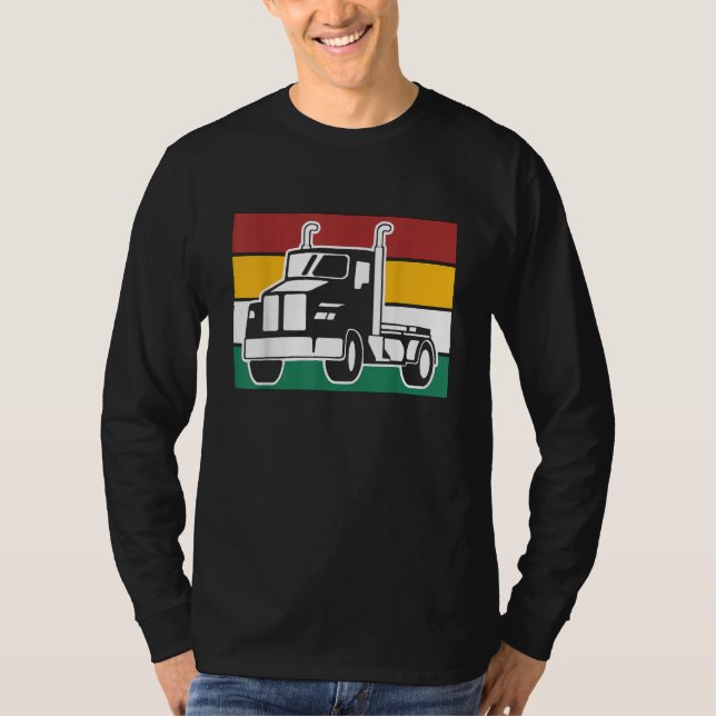 LKW-Fahrer T-Shirt (Vorderseite)