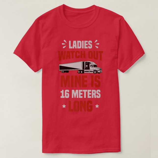 LKW-Fahrer T-Shirt (Design vorne)