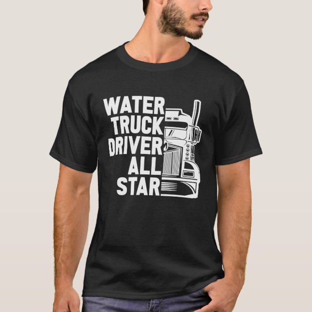 Lkw-Fahrer Tanker Big Rig LKW T-Shirt (Vorderseite)