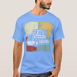 LKW-Fahrer Trucker Retro Vintage T-Shirt