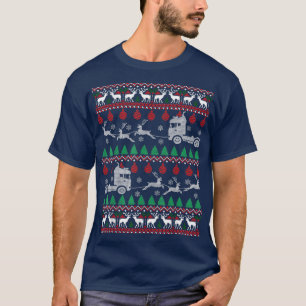 Lkw-Fahrer Uggge Weihnachts-Sweater Trucker Xmas C T-Shirt