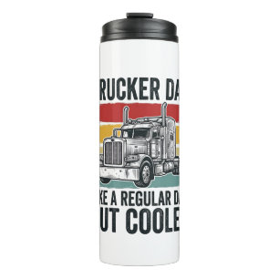 LKW-Fahrer-Vater wie ein normaler Vater, aber cool Thermosbecher