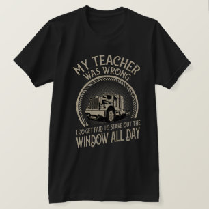 Lkw-Fahrer Vintager T - Shirt, Lkw-Shirts T-Shirt