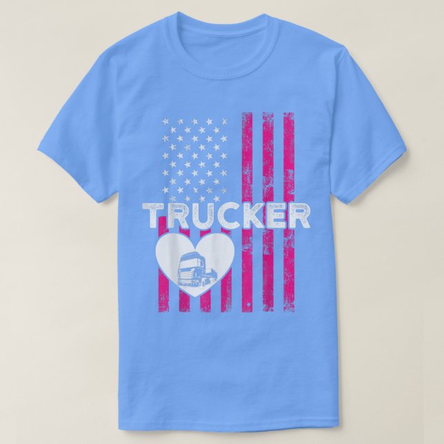 LKW Funny Truck Driver 3007 T-Shirt (Design vorne)