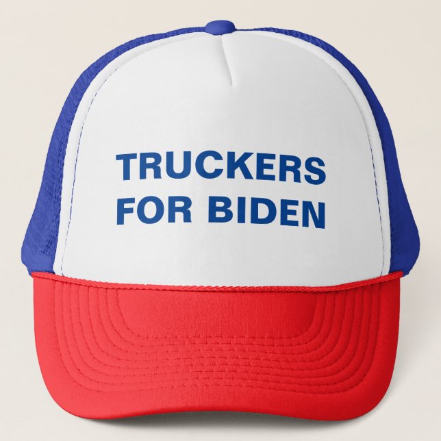 LKW FÜR BIDEN - LKW-Hut Truckerkappe (Vorderseite)