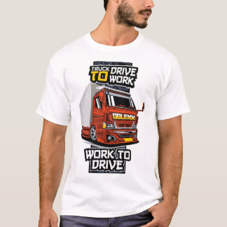 LKW für den T - Shirt