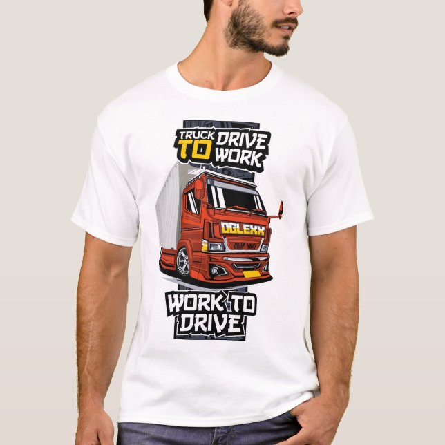 LKW für den T - Shirt (Vorderseite)