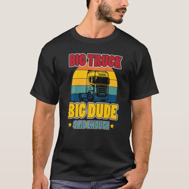 Lkw-Güterbeförderungstransport T-Shirt (Vorderseite)