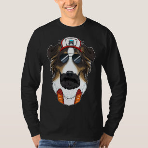 LKW Hund I LKW Fahrer Australischer Schäferhund T-Shirt