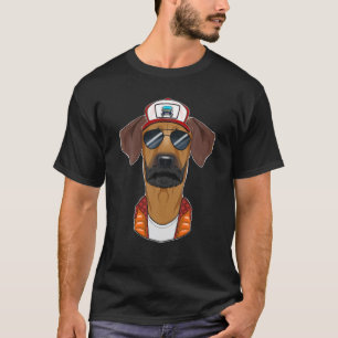 LKW Hund I LKW Fahrer Rhodesian Ridgeback T-Shirt