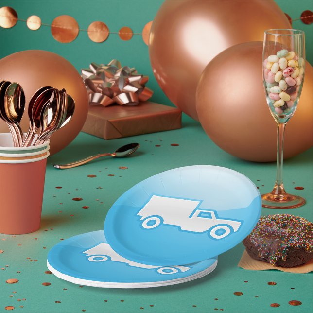 LKW-Icon-Papier-Teller Pappteller (Von Creator hochgeladen)