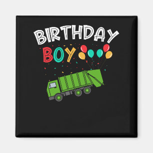 LKW-Kindergeburtstag-Jungs, die LKW Gerecycelt hab Magnet