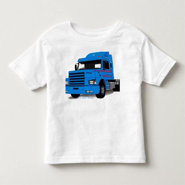 Lkw Kleinkind T-Shir T-shirt (Vorderseite)