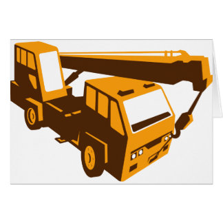 LKW-Krantransporthebemaschine Retro