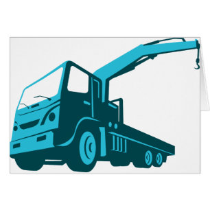 LKW-Krantransporthebemaschine Retro