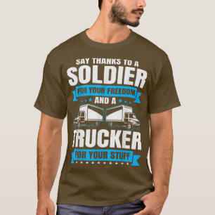 LKW Landlastwagen Diesel Güterkraftwagen T-Shirt