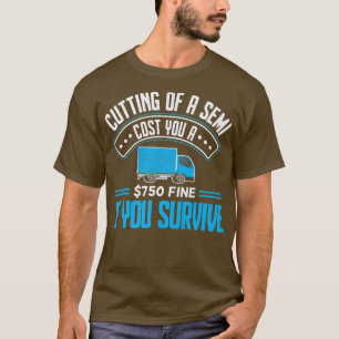 LKW Landlastwagen Diesel Güterkraftwagen T-Shirt